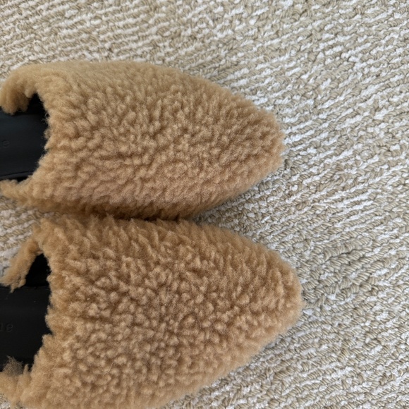 Jenni Kayne Shearling Mules Size 35 - Picture 2 of 6